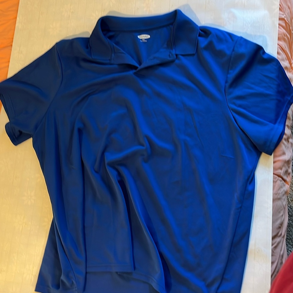 Old Navy Blue Polo 3X